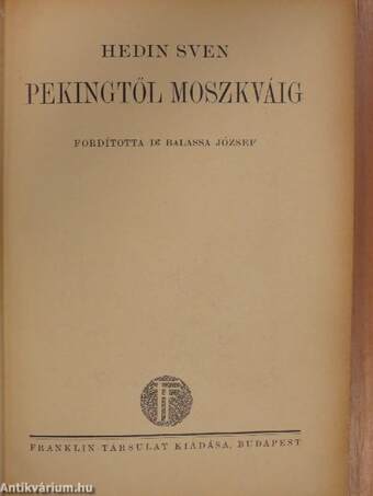 Pekingtől Moszkváig