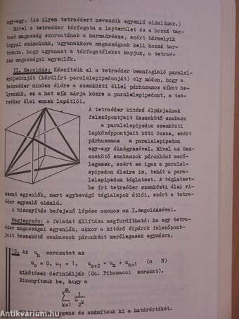 Matematikai versenyek 1986