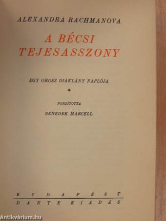 A bécsi tejesasszony