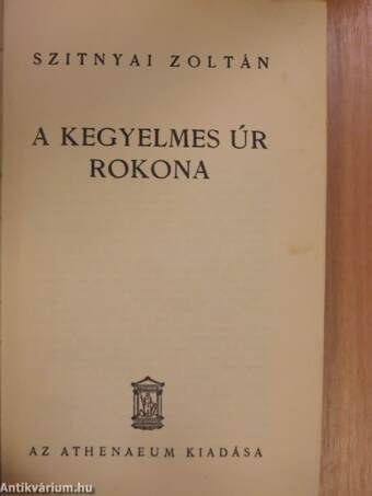 A kegyelmes úr rokona