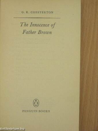 The Innocence of Father Brown