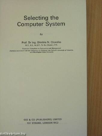 Selecting the Computer System