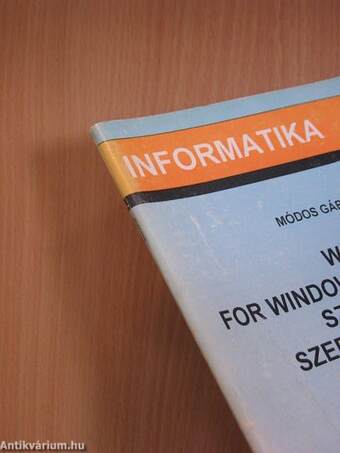 Word for Windows 2.0 szövegszerkesztő