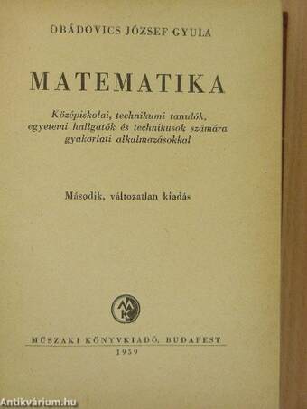 Matematika