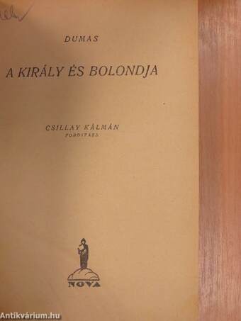 A király és bolondja