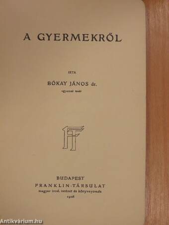 A gyermekről