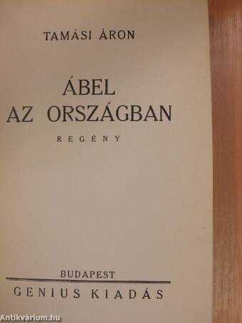 Ábel az országban