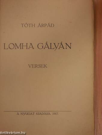 Lomha gályán