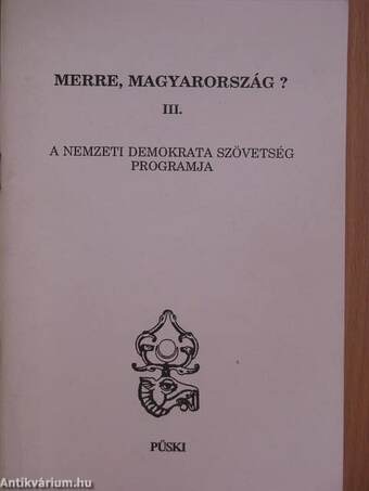 Merre, Magyarország? III.