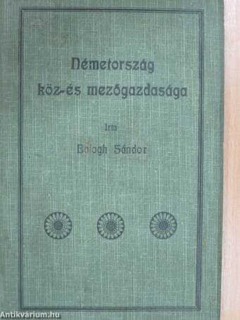 Németország köz- és mezőgazdasága