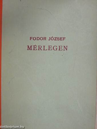 Mérlegen