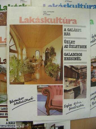 Lakáskultúra 1988. január-december + Különszám