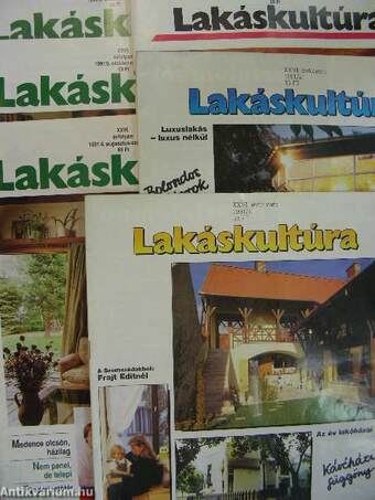 Lakáskultúra 1991. január-december