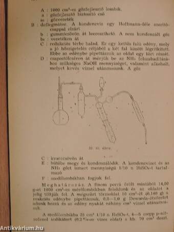 Szervetlen mennyiségi analizis II. (töredék)