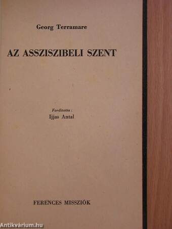 Az Assisibeli szent