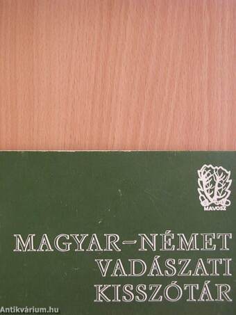 Magyar-német vadászati kisszótár