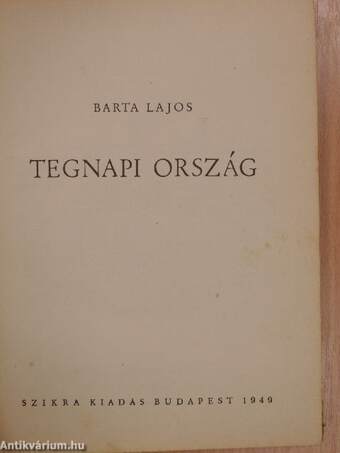 Tegnapi ország