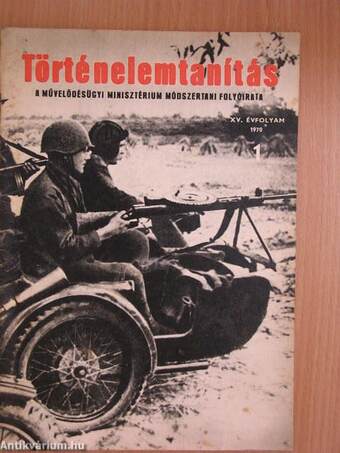 Történelemtanítás 1970/1.