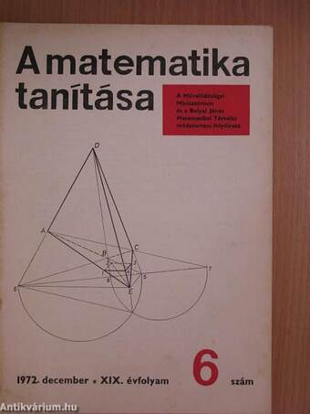 A matematika tanítása 1972. december