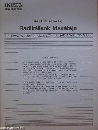 Radikálisok kiskátéja