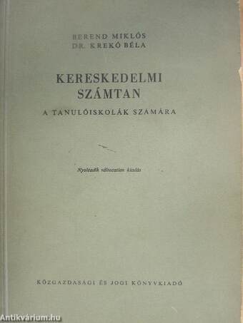 Kereskedelmi számtan