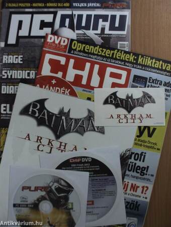 Chip 2012. július - CD-vel/PC Guru 2011/11. - DVD-vel