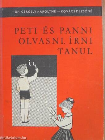 Peti és Panni olvasni, írni tanul