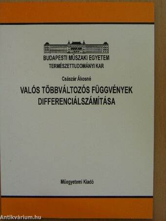 Valós többváltozós függvények differenciálszámítása