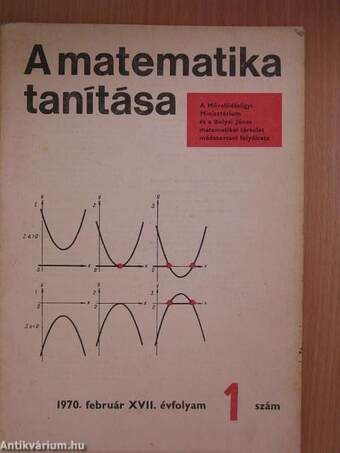 A matematika tanítása 1970. február
