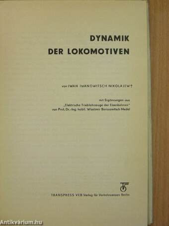 Dynamik der Lokomotiven