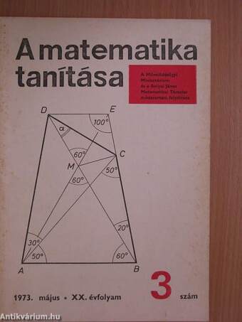 A matematika tanítása 1973. május