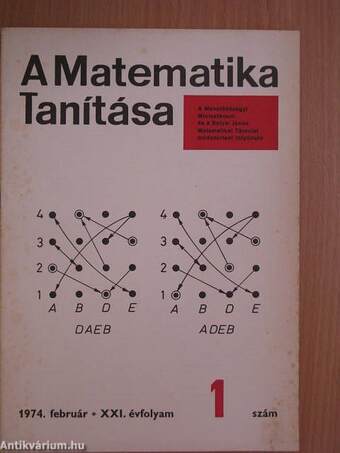 A matematika tanítása 1974. február