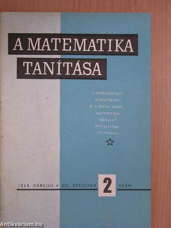 A matematika tanítása 1969. március