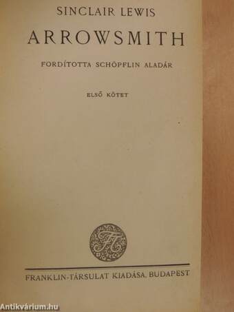 Arrowsmith I-II.