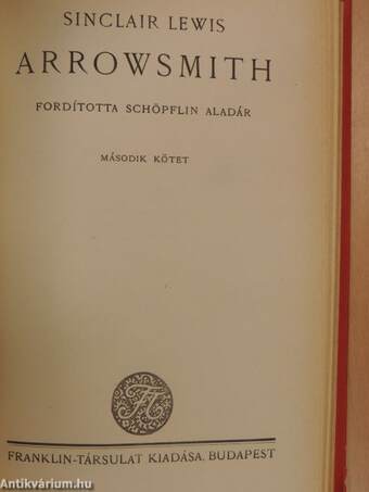 Arrowsmith I-II.