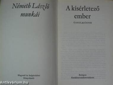 A kísérletező ember