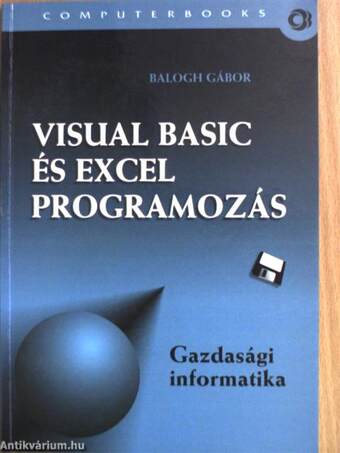 Visual Basic és Excel programozás
