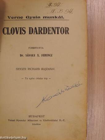 Clovis Dardentor/Dráma a levegőben