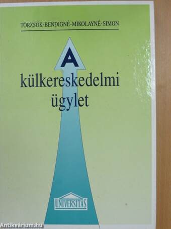 A külkereskedelmi ügylet