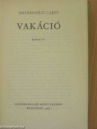 Vakáció