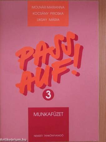 Pass auf! 3. munkafüzet