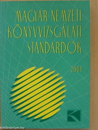 Magyar Nemzeti Könyvvizsgálati Standardok 2001