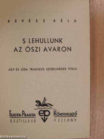 S lehullunk az őszi avaron