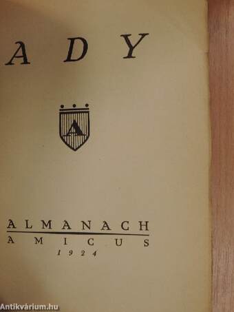 Ady almanach