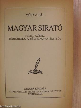 Magyar sirató