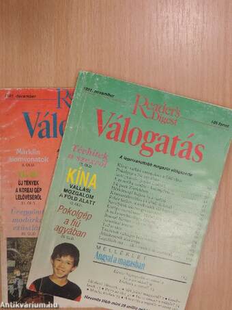 Reader's Digest Válogatás 1991. november-december