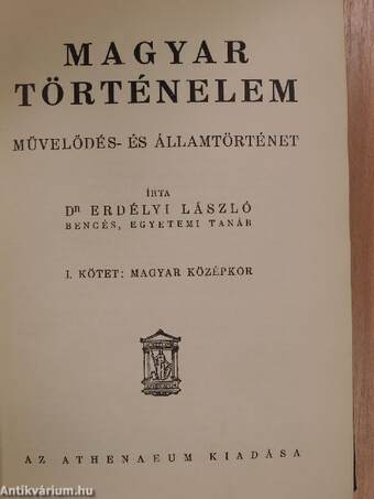 Magyar történelem I-II.