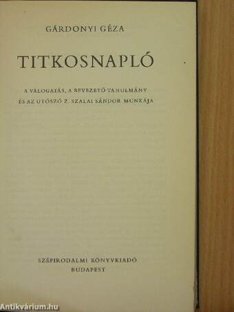 Titkosnapló