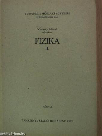 Fizika II.