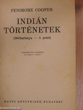 Indián történetek